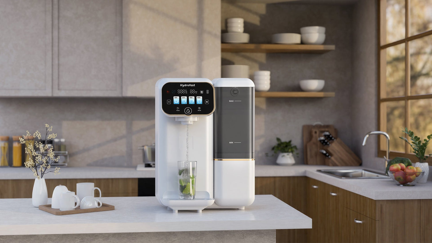 Countertop RO Water Filters for Apartments Are They Worth It for Renters Hydrofast Blog Banner