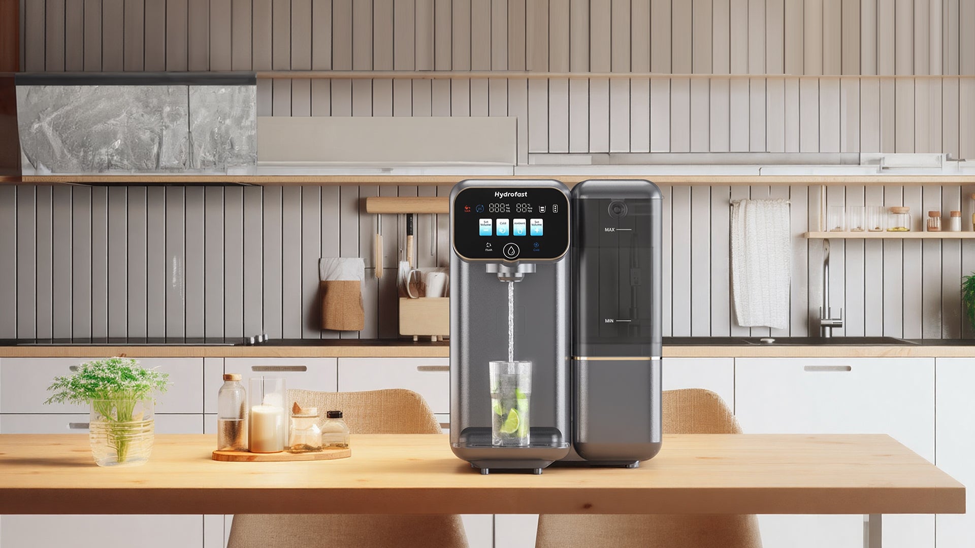How a Countertop RO Water Filter Helps Reduce Single-Use Plastic at Home Hydrofast