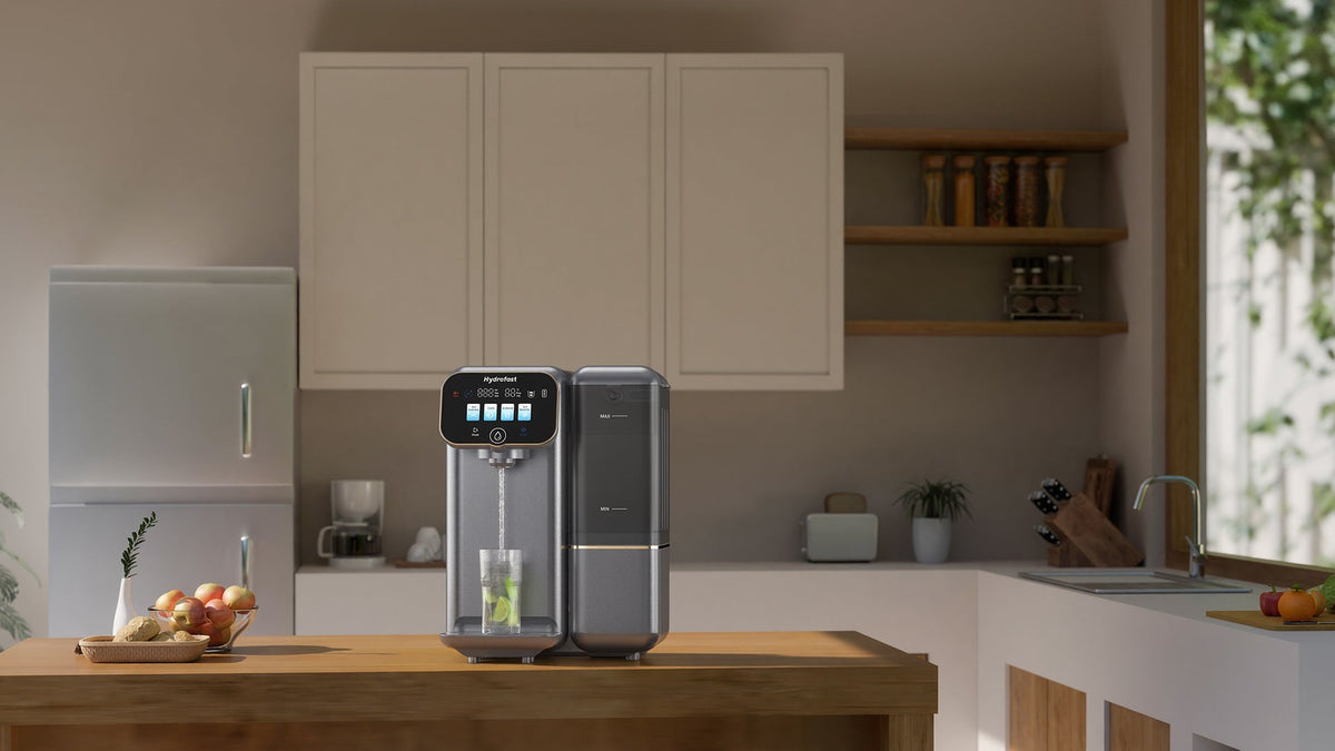 Hydrofast Countertop RO Water Filter vs. Bottled Water Which Is Better