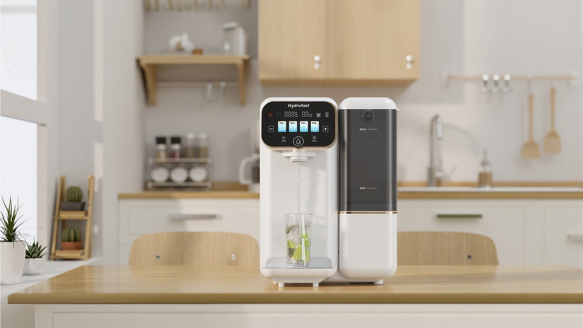 Hydrofast Why a Countertop RO Water Filter Makes Sense in Summer Blog Banner