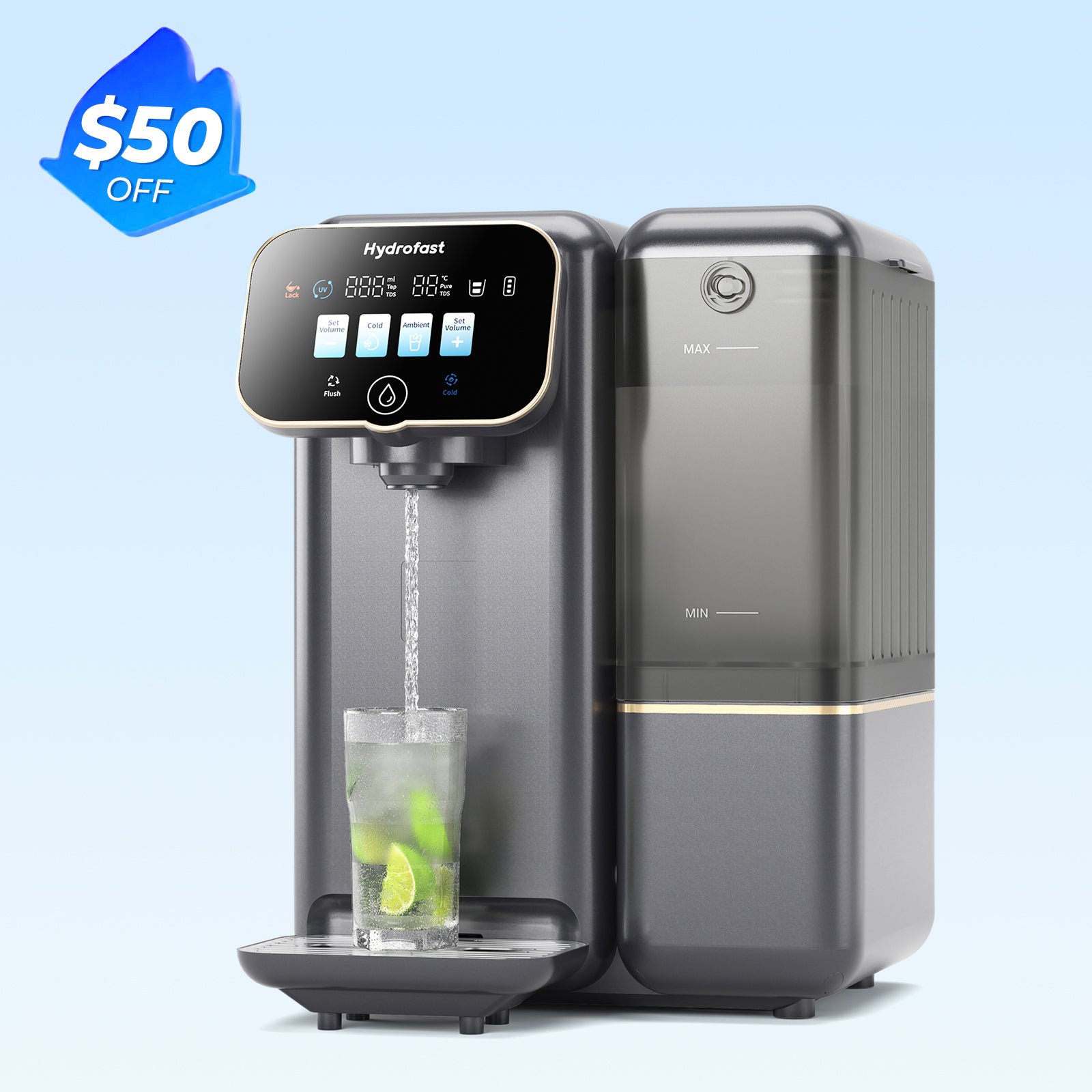 C100 Tisch-RO-Wasserfilter