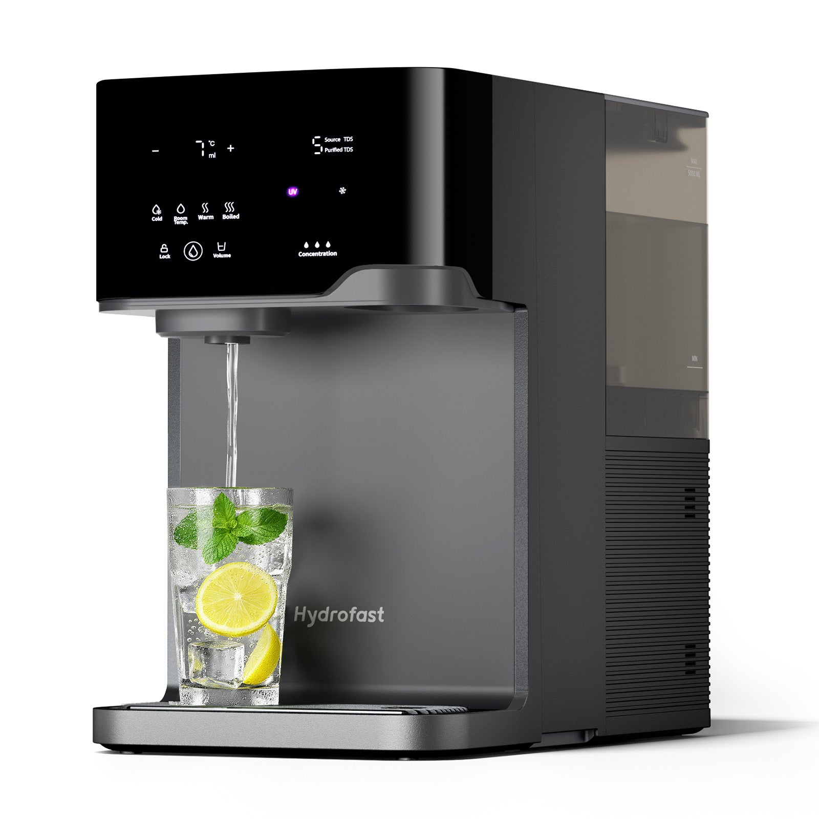 Hydrofast C300 Countertop RO Water Filter – Sparkling, Pure & Mineral-Rich Water