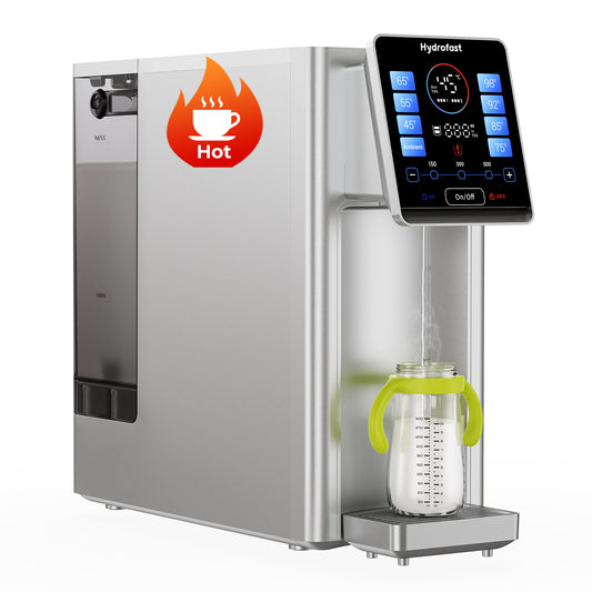 Hydrofast W100 Water Filter - 8 Temp Settings & 6-Stage Filtration