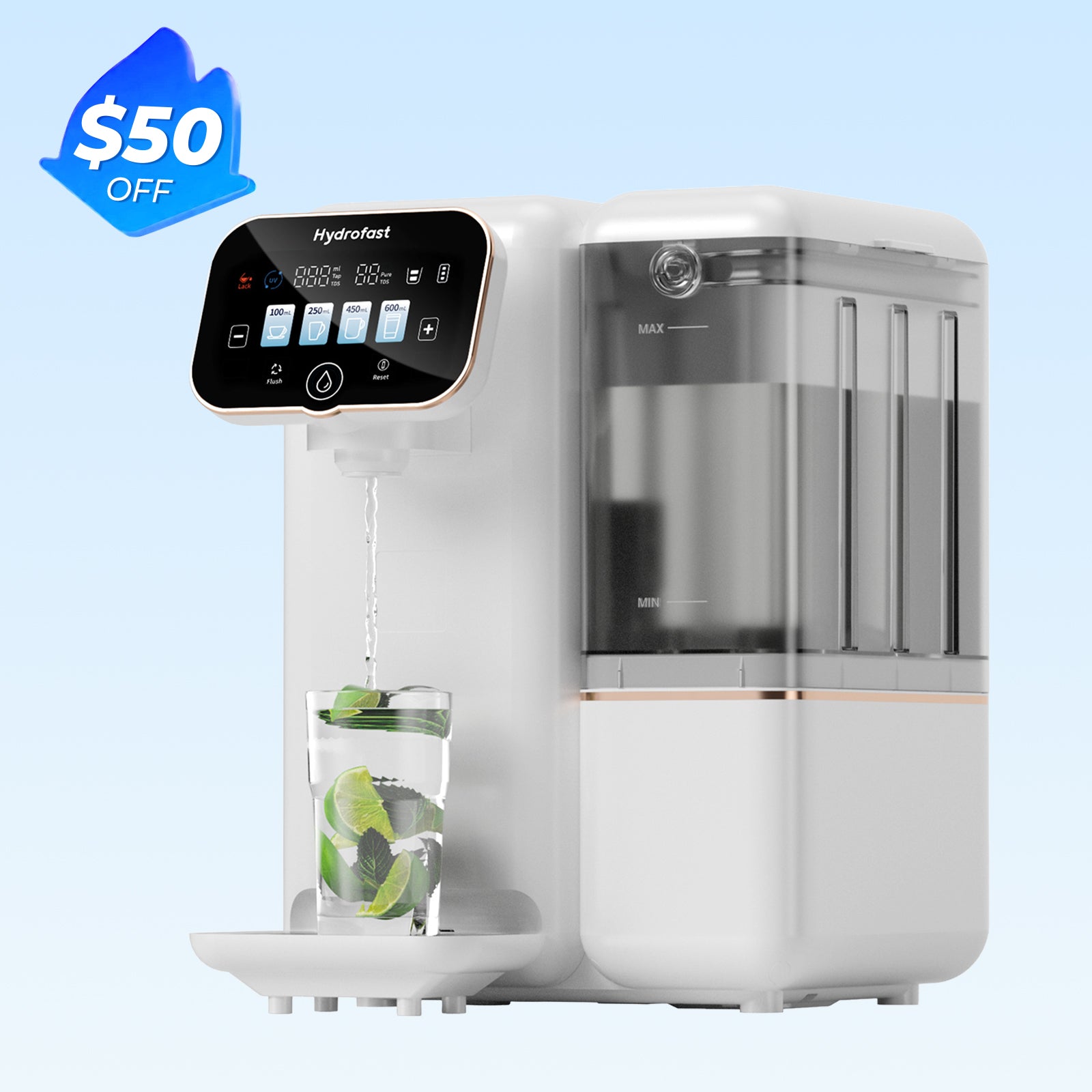 B100 Tisch-RO-Wasserfilter
