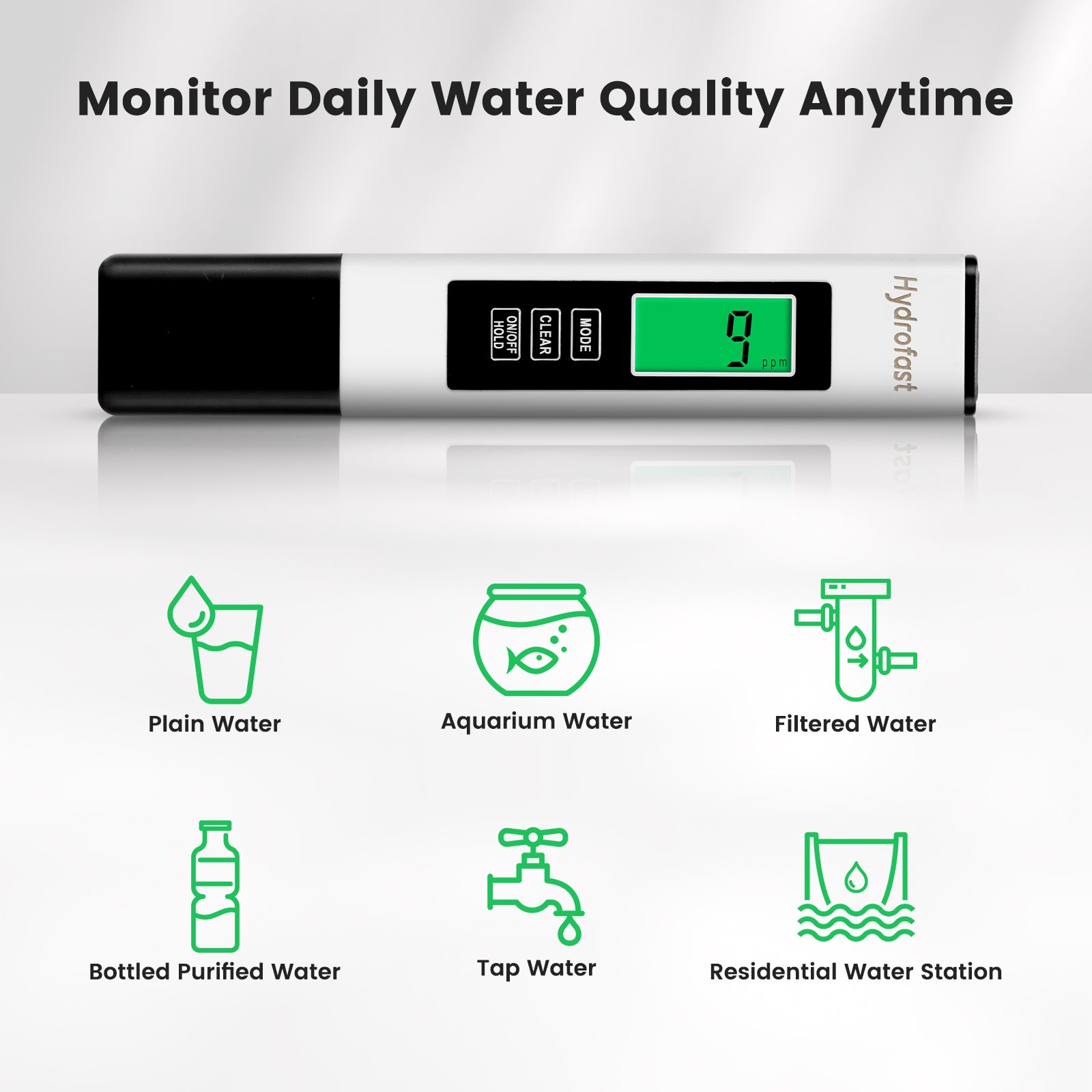 Hydrofast A2S Water Filter TDS Tester
