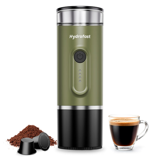 Hydrofast PO-100 Portable Espresso Maker | 20-Bar · 9600mAh