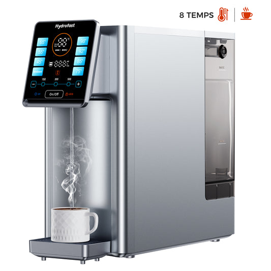 Hydrofast W100 Water Filter - 8 Temp Settings & 6-Stage Filtration