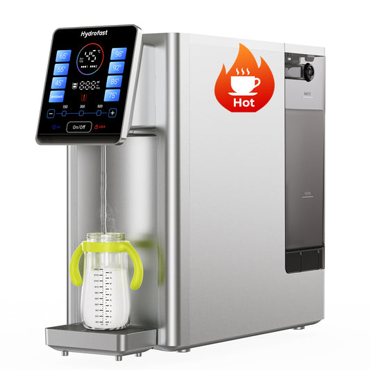 Hydrofast W100 Water Filter - 8 Temp Settings & 6-Stage Filtration